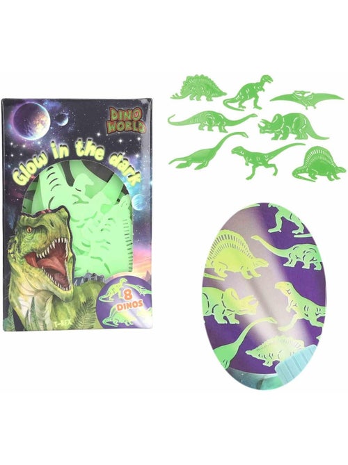 Dino world stickers brille dans le noir - Kiabi Dino world stickers brille dans le noir - Kiabi
