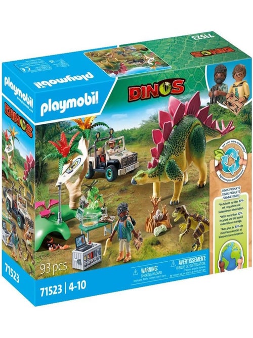Dinos Campement des explorateurs avec dinosaures - Kiabi
