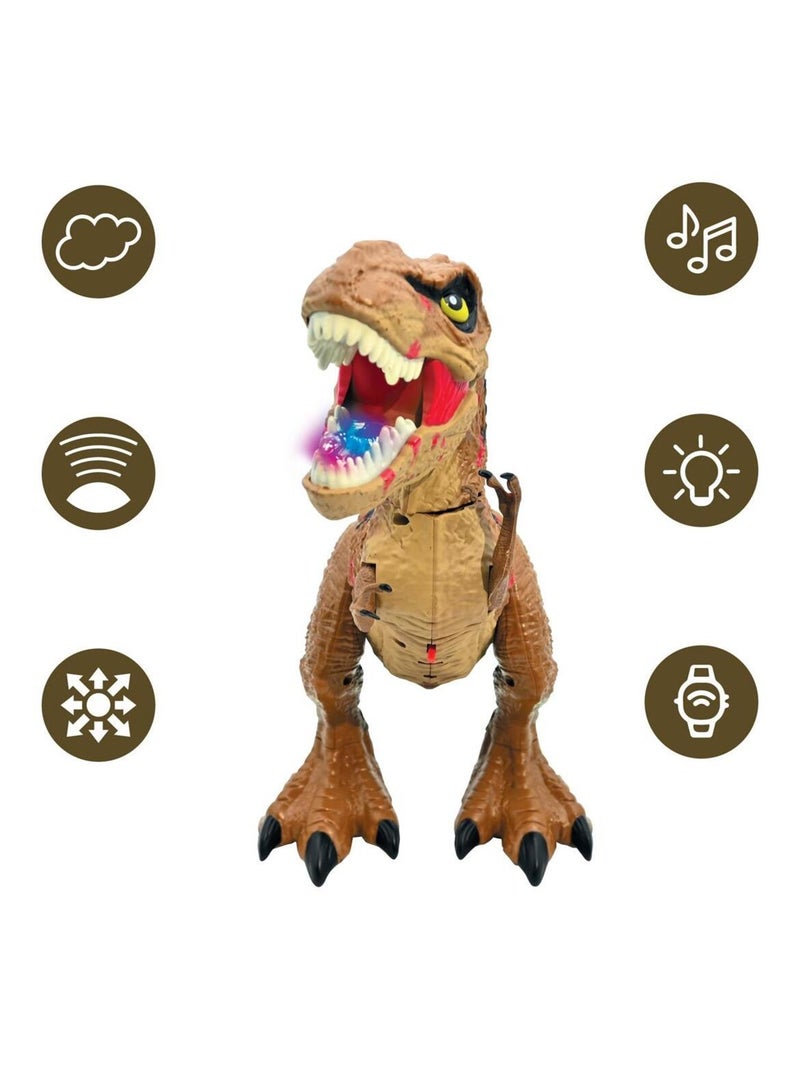 Dinosaure Tirex  télécommandé Beige - Kiabi