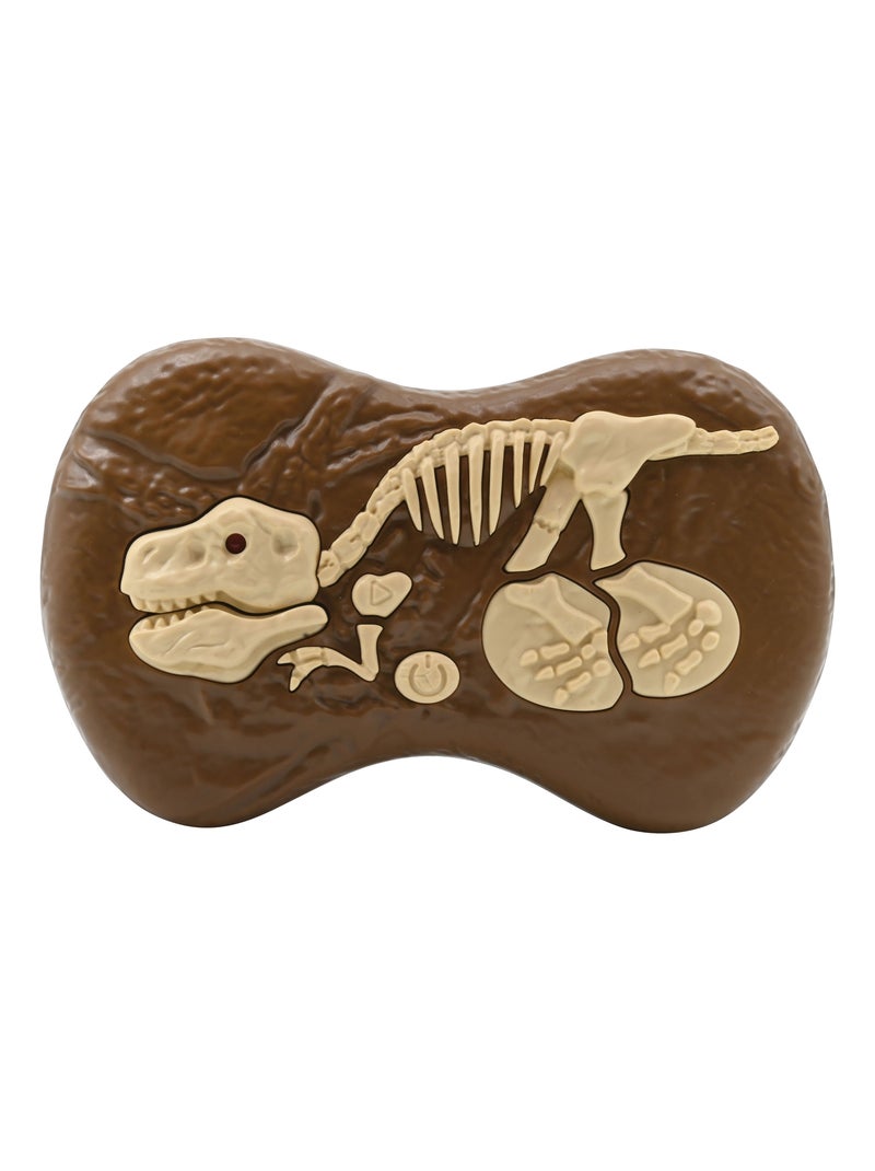 Dinosaure Velociraptor  télécommandé Beige - Kiabi