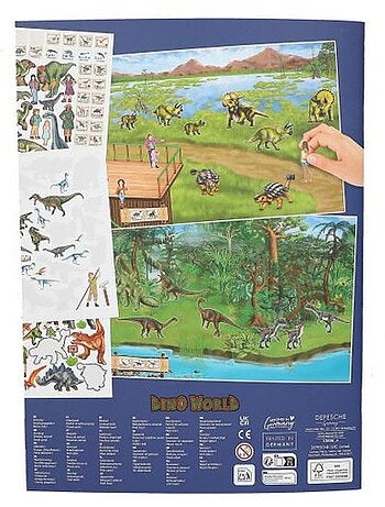 Dinoworld album create your dino zoo