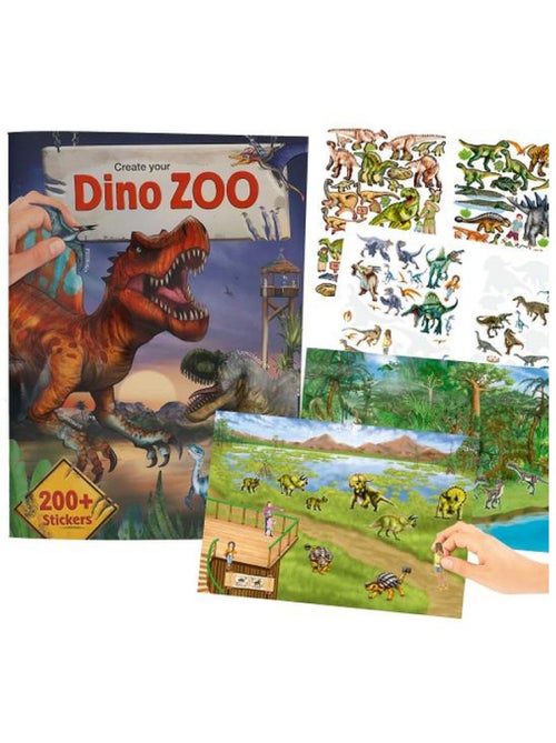 Dinoworld album create your dino zoo - Kiabi Dinoworld album create your dino zoo - Kiabi