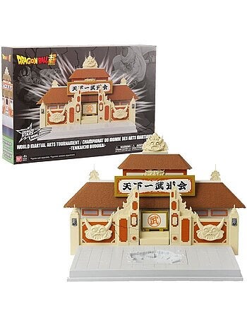 Diorama pour figurines - bandai - dragon ball super - arène tenkaichi budokai - 36790