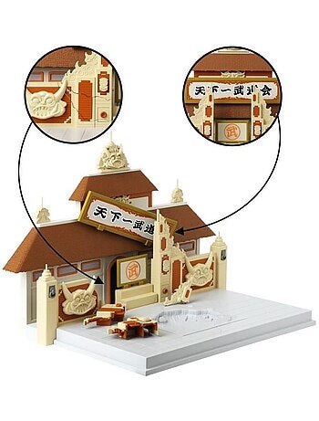 Diorama pour figurines - bandai - dragon ball super - arène tenkaichi budokai - 36790