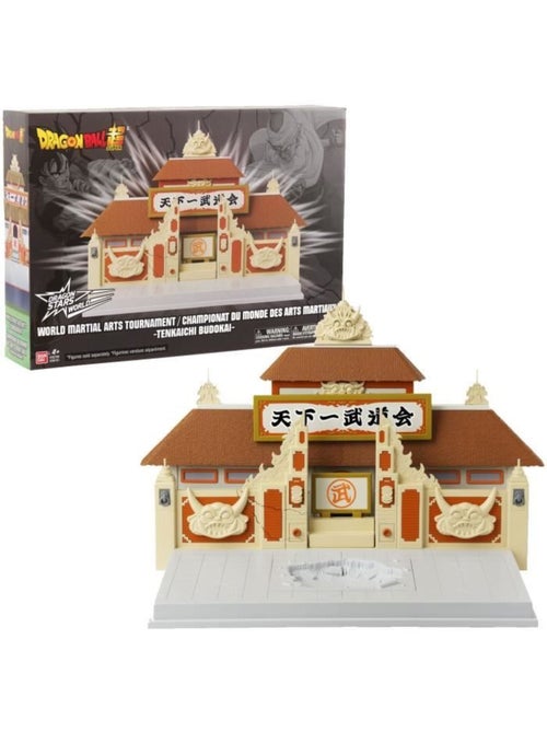 Diorama pour figurines - bandai - dragon ball super - arène tenkaichi budokai - 36790 - Kiabi