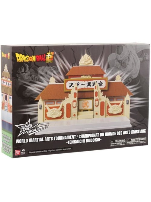 Diorama pour figurines - bandai - dragon ball super - arène tenkaichi budokai - 36790 - Kiabi
