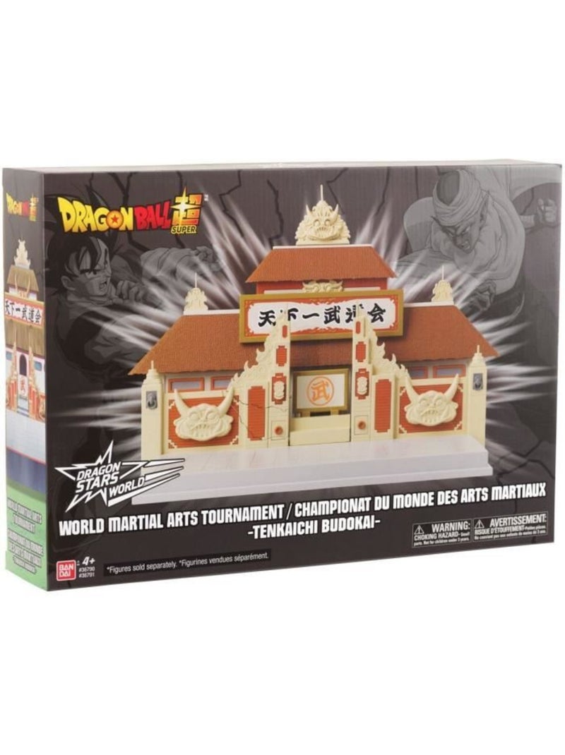 Diorama pour figurines - bandai - dragon ball super - arène tenkaichi budokai - 36790 Beige - Kiabi