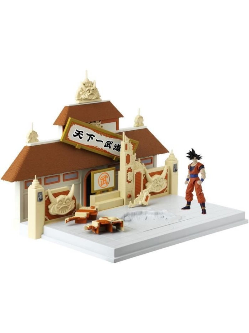Diorama pour figurines - bandai - dragon ball super - arène tenkaichi budokai - 36790 Beige - Kiabi