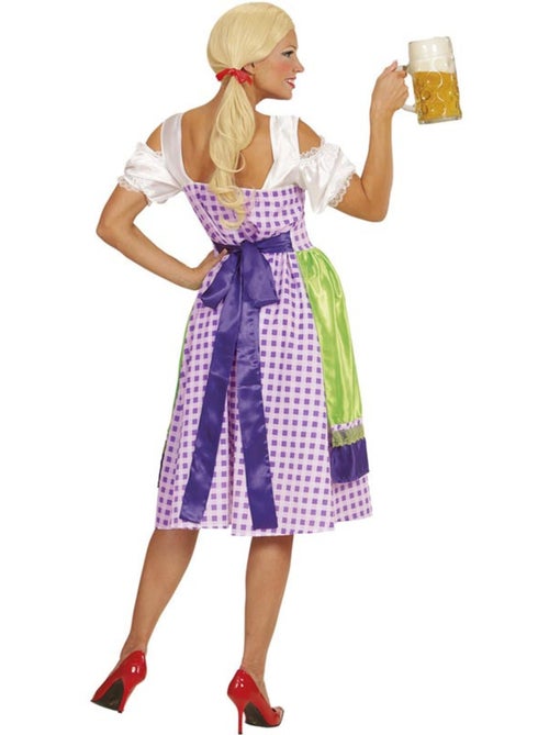 Dirndl tyrolien avec tablier - Kiabi