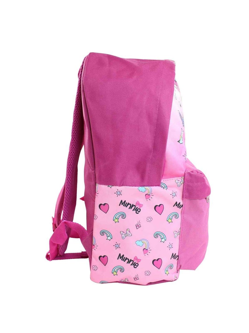 Disney -  - Sac à Dos imprimé Minnie Rose - Kiabi