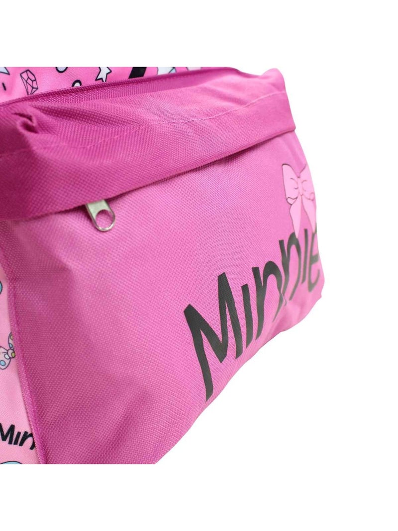 Disney -  - Sac à Dos imprimé Minnie Rose - Kiabi
