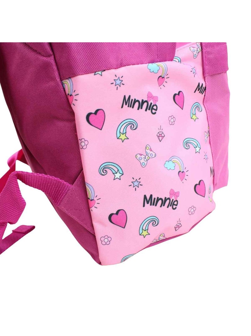 Disney -  - Sac à Dos imprimé Minnie Rose - Kiabi