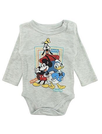 Disney - Body manches longues avec legging à motifs colorés