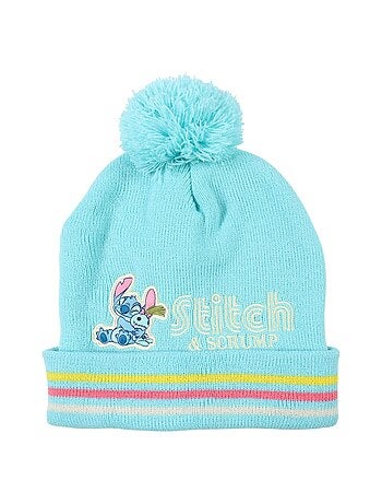 Disney - Bonnet avec pompom et gants avec personnages