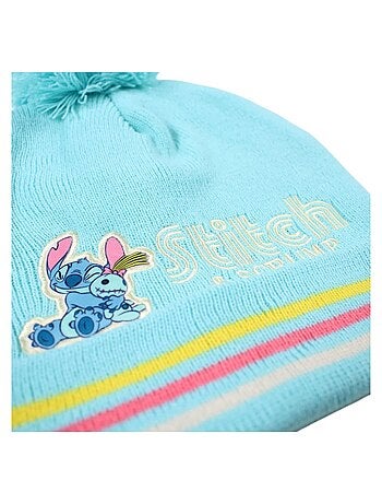 Disney - Bonnet avec pompom et gants avec personnages