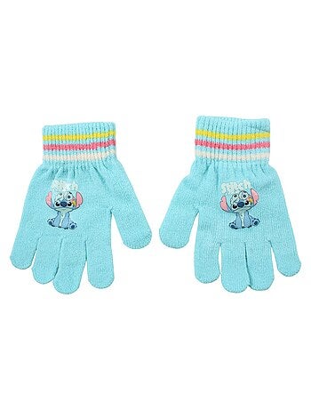 Disney - Bonnet avec pompom et gants avec personnages