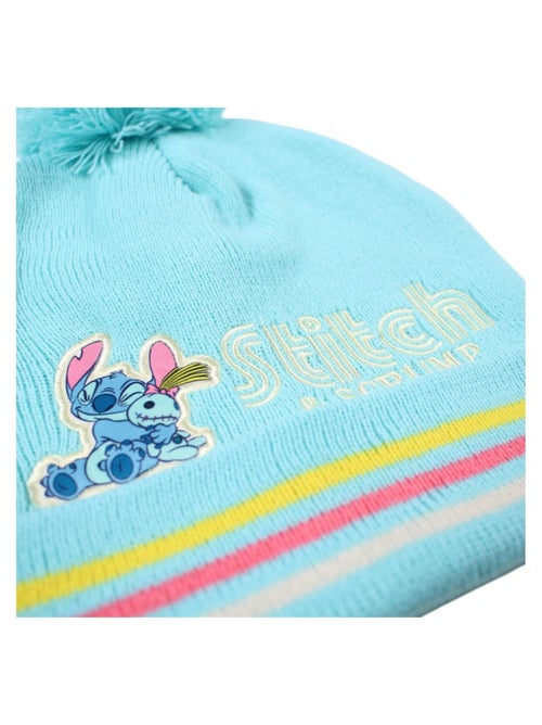 Disney - Bonnet avec pompom et gants avec personnages - Kiabi