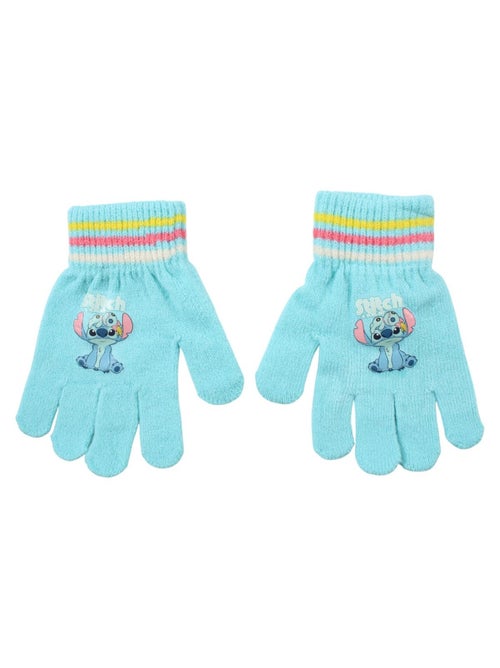 Disney - Bonnet avec pompom et gants avec personnages - Kiabi