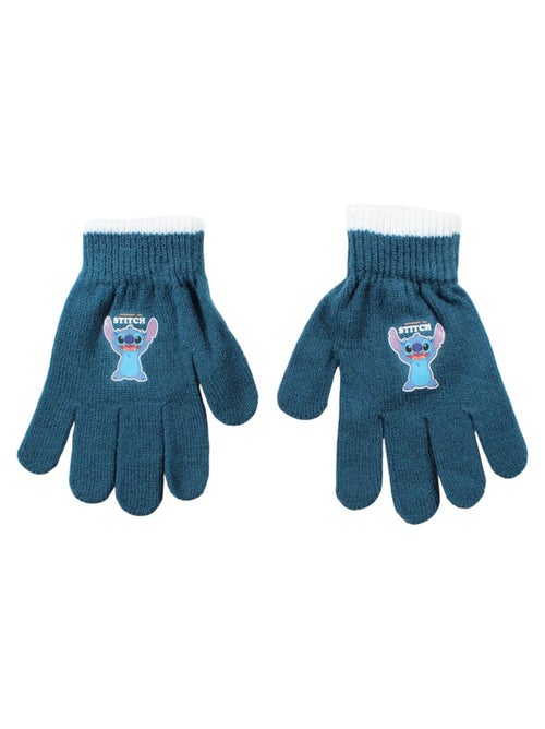 Disney - Bonnet avec pompom et gants avec personnages - Kiabi