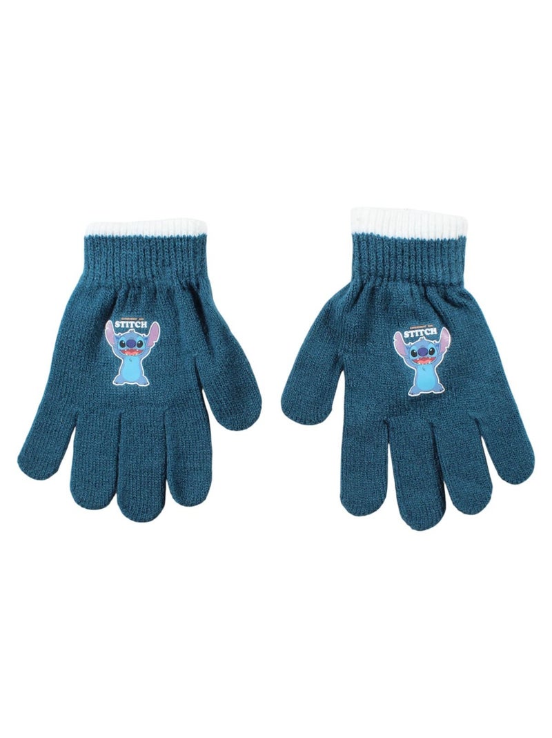 Disney - Bonnet avec pompom et gants avec personnages Vert - Kiabi