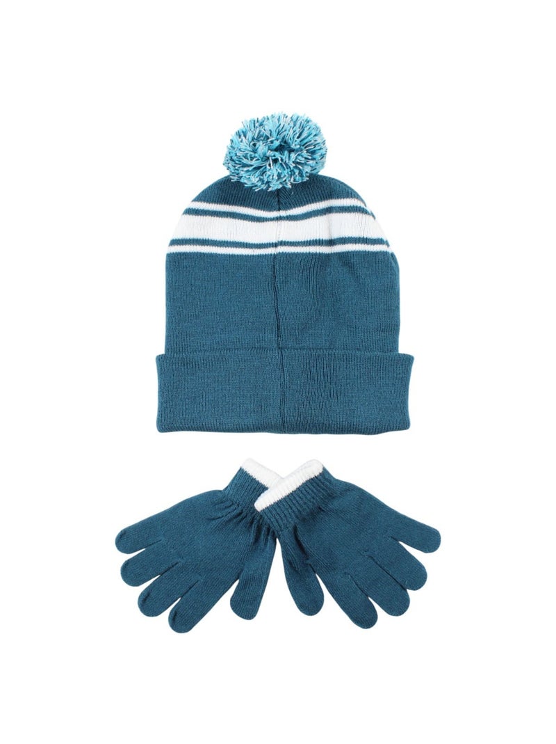 Disney - Bonnet avec pompom et gants avec personnages Vert - Kiabi
