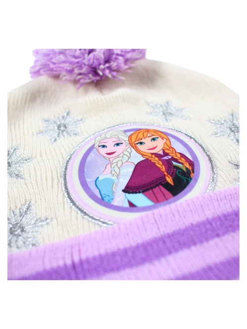 Disney - Bonnet avec pompom et motifs fille - Kiabi