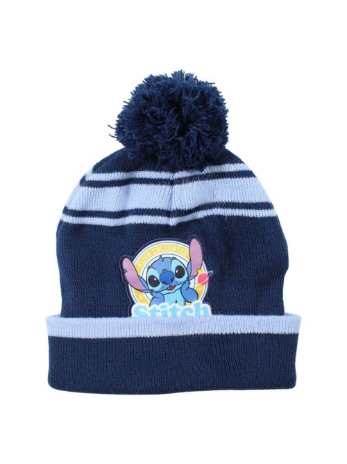 Disney - Bonnet avec pompom et son personnage - Kiabi