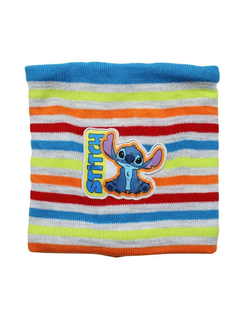 Disney - Bonnet avec pompom, gants et snood colorés Bleu - Kiabi