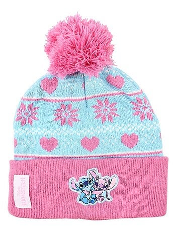 Disney - Bonnet avec pompon Lilo et Stitch fille