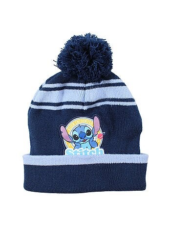 Disney - Bonnet avec pompon Lilo et Stitch garçon