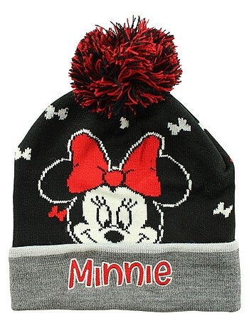 Disney - Bonnet avec pompon Minnie