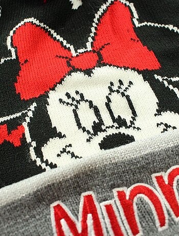 Disney - Bonnet avec pompon Minnie