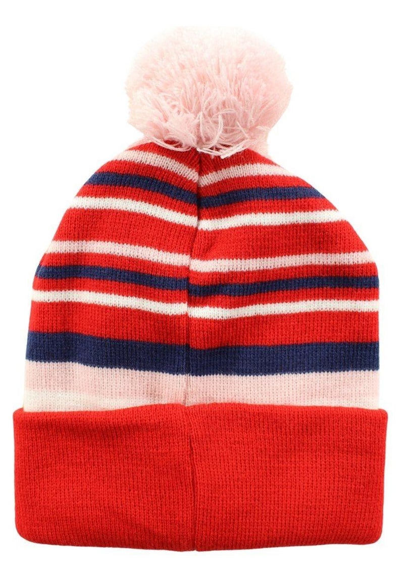 Disney - Bonnet avec pompon Minnie Rouge - Kiabi