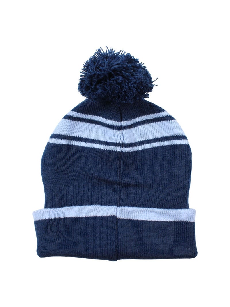 Disney - bonnet en maille rayé à pompon imprimé Bleu marine - Kiabi