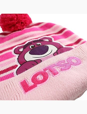 Disney - Bonnet fille avec pompon à motif