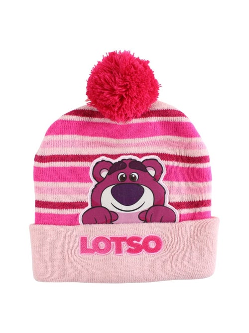 Disney - Bonnet fille avec pompon à motif - Kiabi