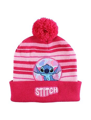 Disney - Bonnet fille avec pompon à motif