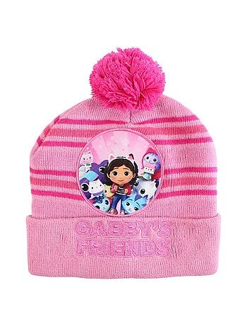 Disney - Bonnet fille imprimé avec pompon