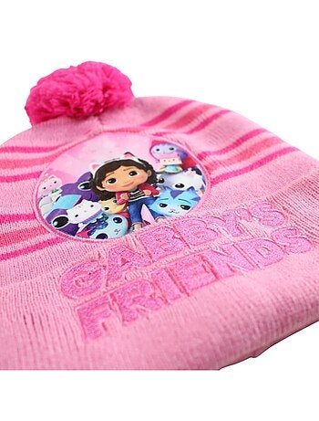 Disney - Bonnet fille imprimé avec pompon