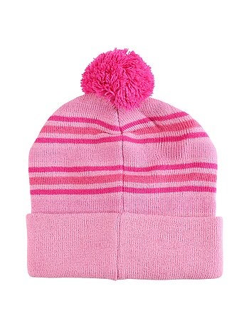 Disney - Bonnet fille imprimé avec pompon