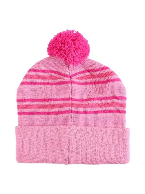 Disney - Bonnet fille imprimé avec pompon - Kiabi