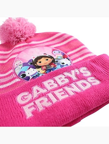 Disney - Bonnet fille imprimé avec pompon