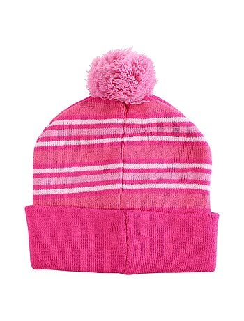 Disney - Bonnet fille imprimé avec pompon