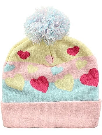 Bonnet et cache-cou 'Minnie' - ROSE - Kiabi - 12.00€