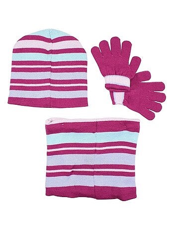 Disney - Bonnet gant Snood fille La Reine des Neiges