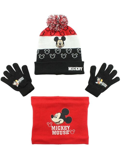 Disney - Bonnet gant snood garçon Imprimé Mickey - Kiabi