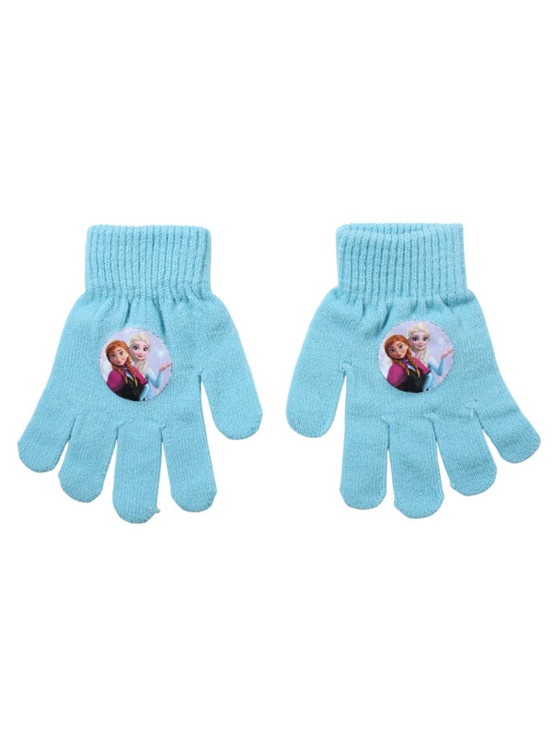Disney - Bonnet gants La Reine des neiges Bleu - Kiabi