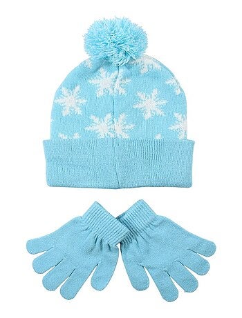 Disney - Bonnet gants La Reine des neiges fille