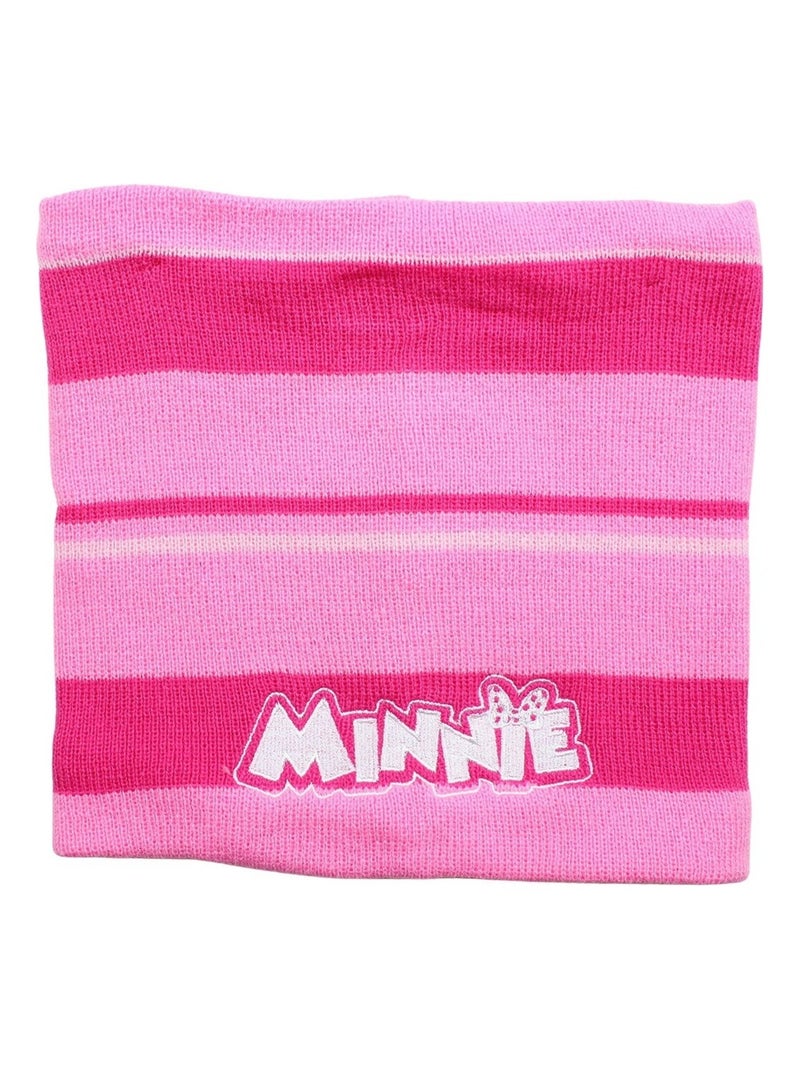 Disney - Bonnet Gants Snood Fille Minnie Rose - Kiabi