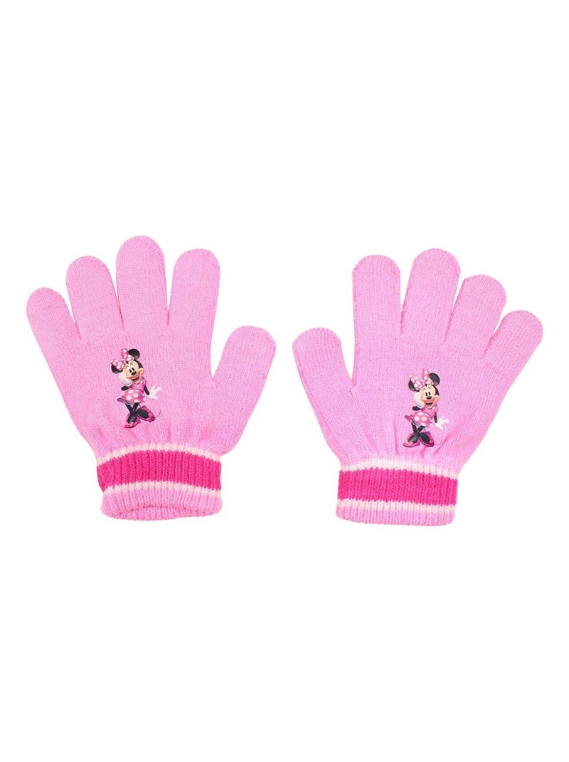 Disney - Bonnet Gants Snood Fille Minnie Rose - Kiabi